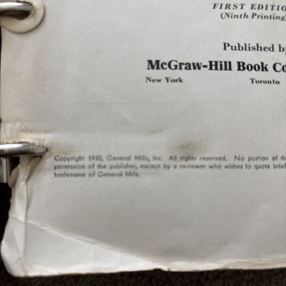 Betty Crocker's Picture‎ Cook Book Hardcover English Adult Nonfiction Cookbook - Picture 5 of 6